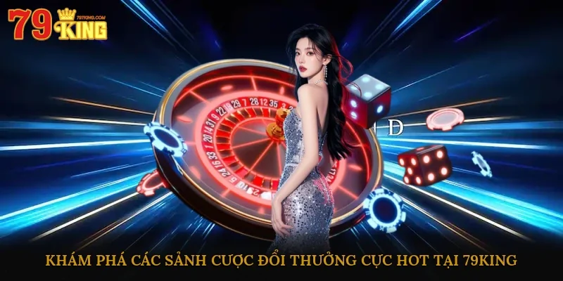 Khám phá các sảnh cược đổi thưởng cực hot tại 79king